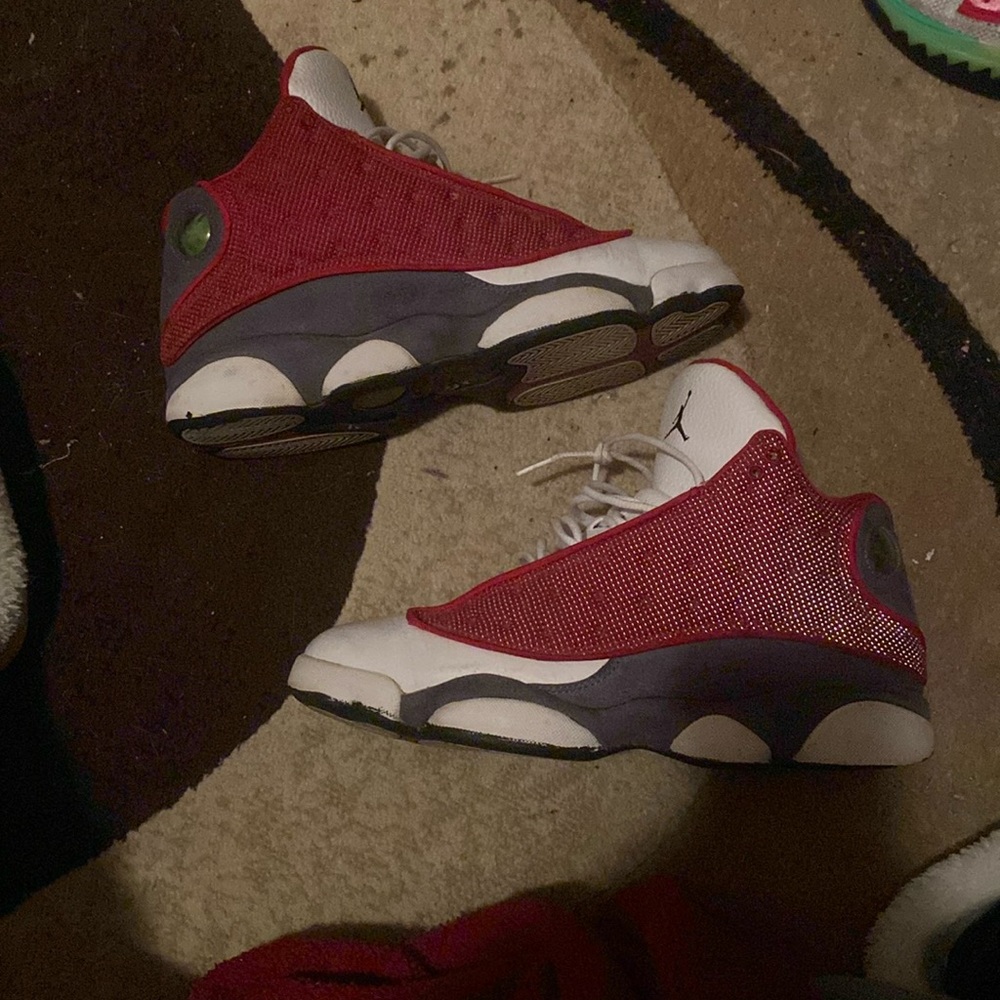 jordan 13 Gs red flints size 10
